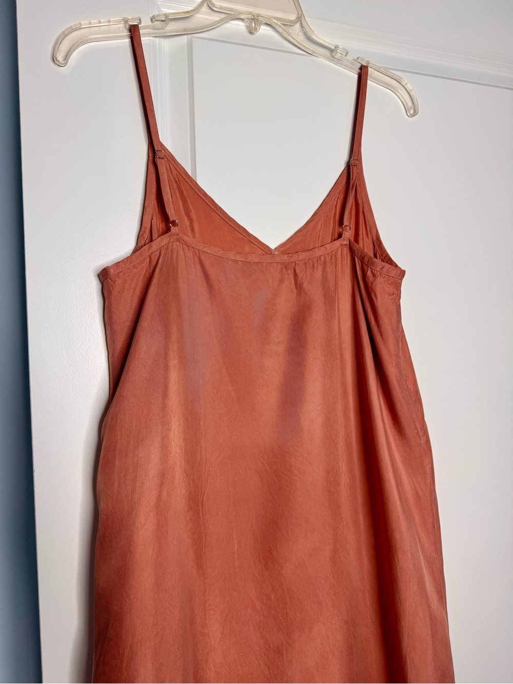 Jenni Kayne Riviera Slip Dress in Terracotta - Picture 7 of 11